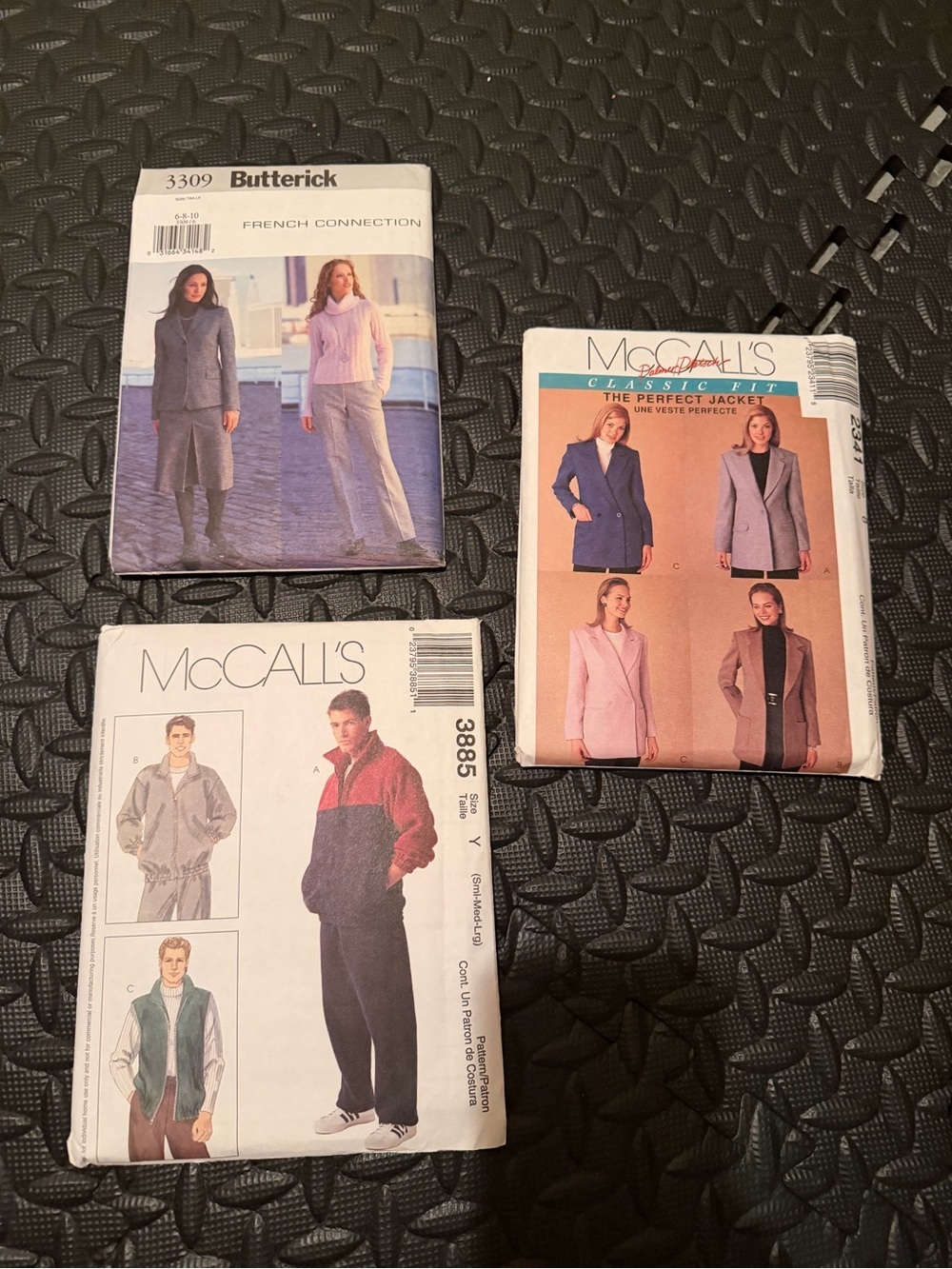 Vintage McCall's & Butterick Sewing Patterns - Jackets & Outerwear
